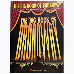 Vintage Broadway Sheet Music Book Piano Vocal and Guitar - Hal.Leonard